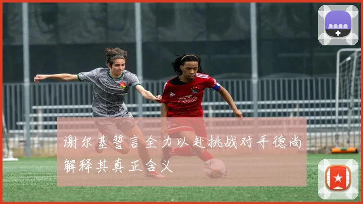谢尔基誓言全力以赴挑战对手德尚解释其真正含义